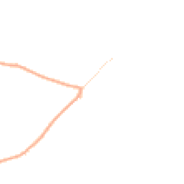 Daytime road noise heatmap for NR34 0DE