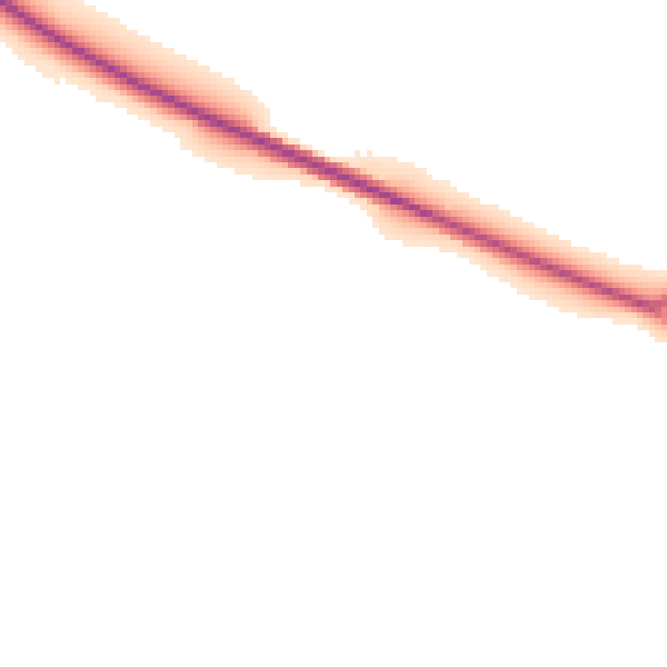 Night-time road noise heatmap for NR34 0EB