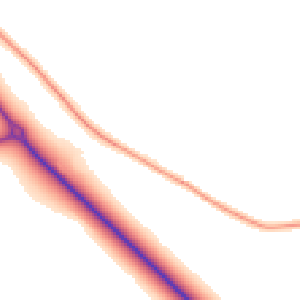 Daytime road noise heatmap for NR34 0HH