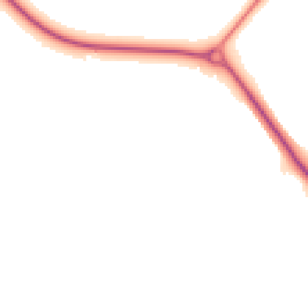 Night-time road noise heatmap for NR34 0HX