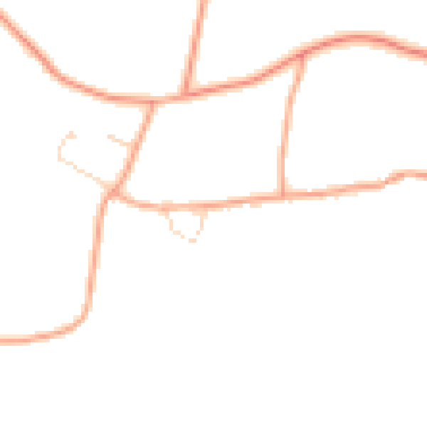 Daytime road noise heatmap for NR34 0LB