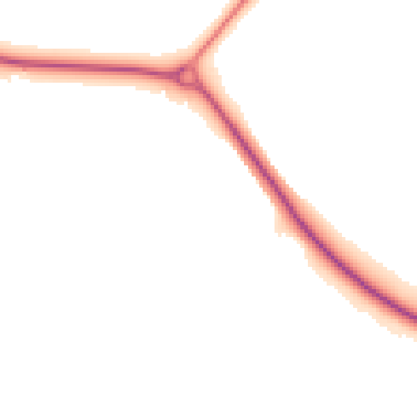 Night-time road noise heatmap for NR34 0LF