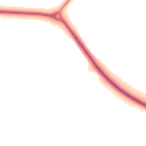 Night-time road noise heatmap for NR34 0LJ