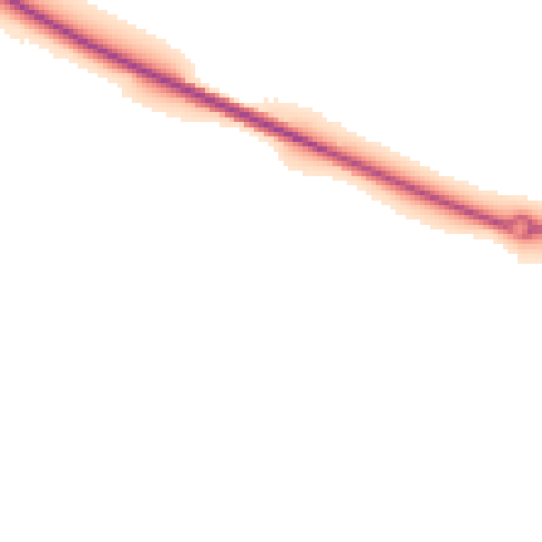 Night-time road noise heatmap for NR34 0PB