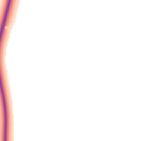 Daytime road noise heatmap for NR34 7LJ