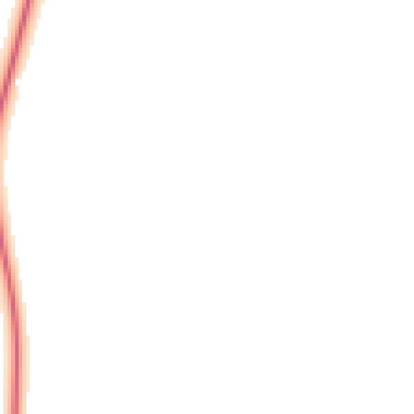 Night-time road noise heatmap for NR34 7LJ