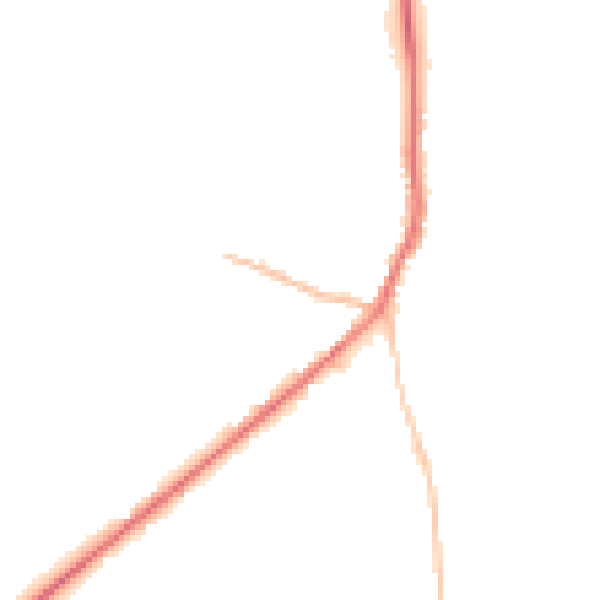 Night-time road noise heatmap for NR34 7LT