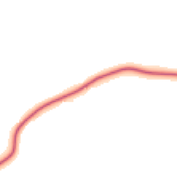 Night-time road noise heatmap for NR34 7QW