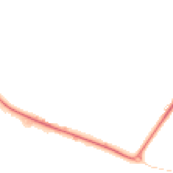 Night-time road noise heatmap for NR34 7TH
