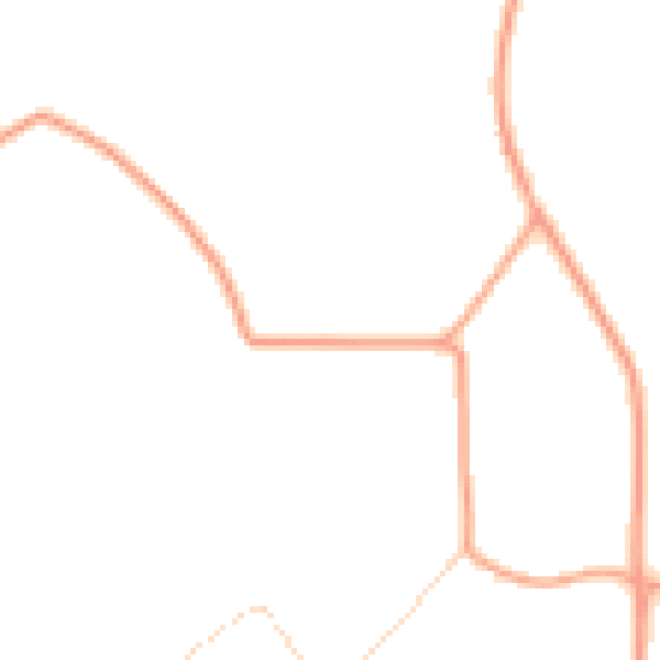 Daytime road noise heatmap for NR34 7UB