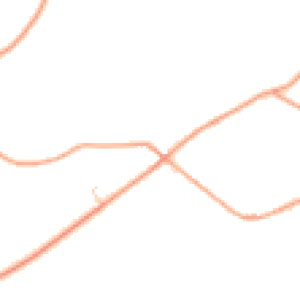 Daytime road noise heatmap for NR34 7XA