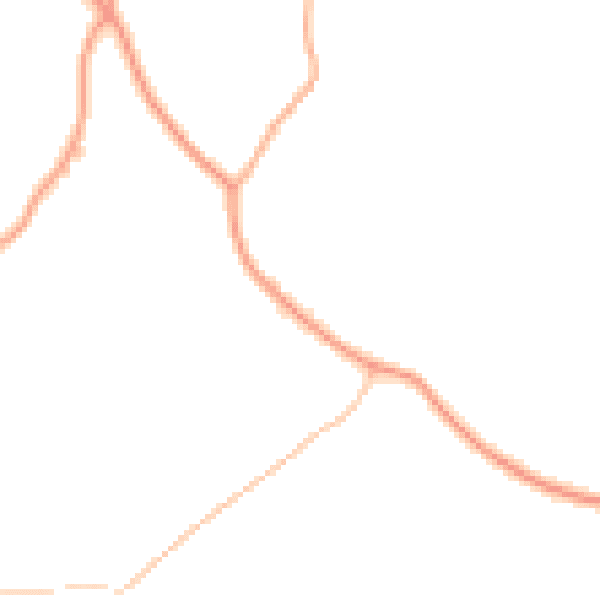 Daytime road noise heatmap for NR34 8AA