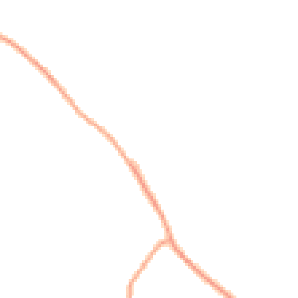 Daytime road noise heatmap for NR34 8EE