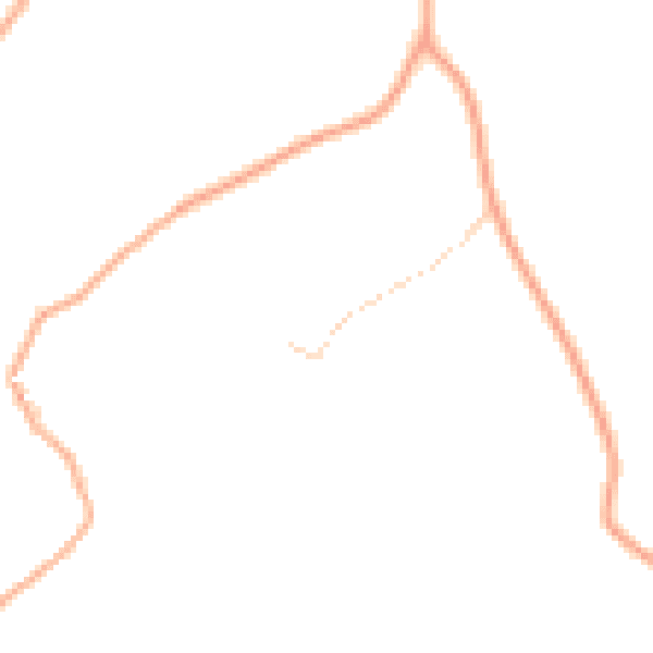 Daytime road noise heatmap for NR34 8JS