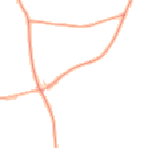 Daytime road noise heatmap for NR34 8LR