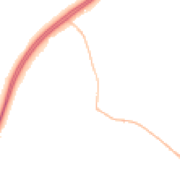 Night-time road noise heatmap for NR34 8RQ