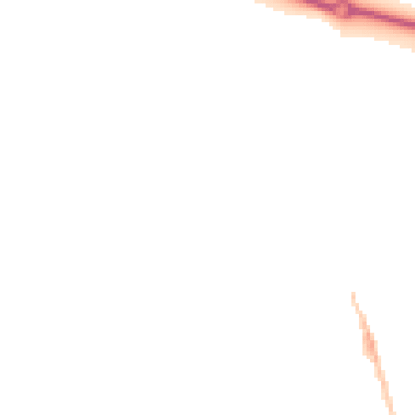 Night-time road noise heatmap for NR34 9AS