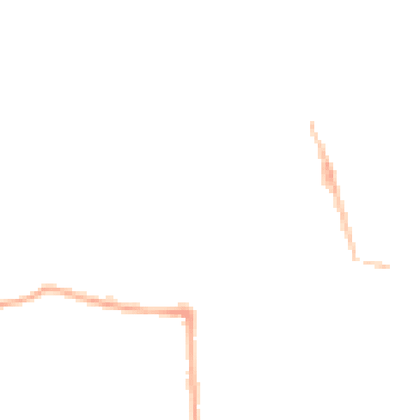 Night-time road noise heatmap for NR34 9TE