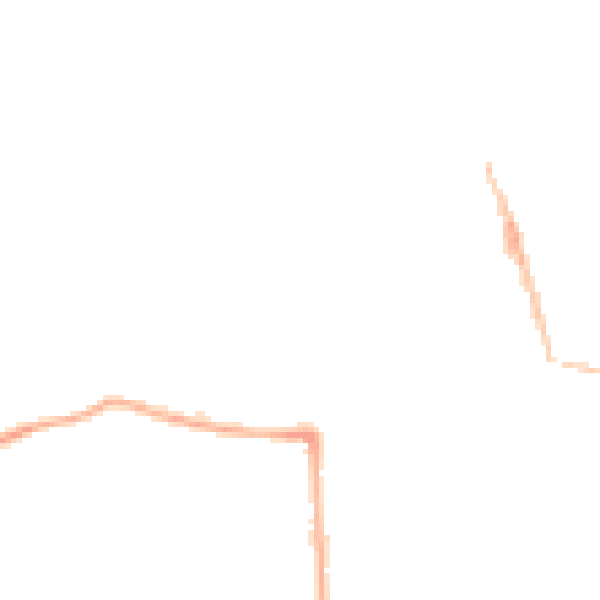 Night-time road noise heatmap for NR34 9TT
