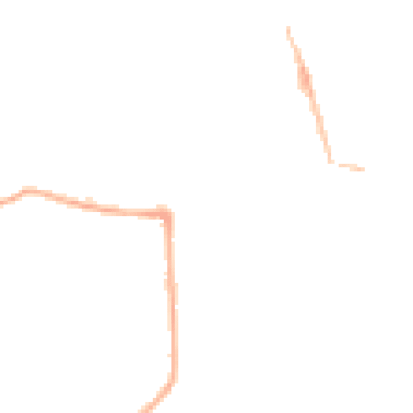 Night-time road noise heatmap for NR34 9UD