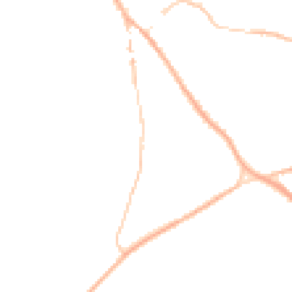 Night-time road noise heatmap for NR35 1HQ
