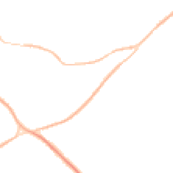 Night-time road noise heatmap for NR35 1JG