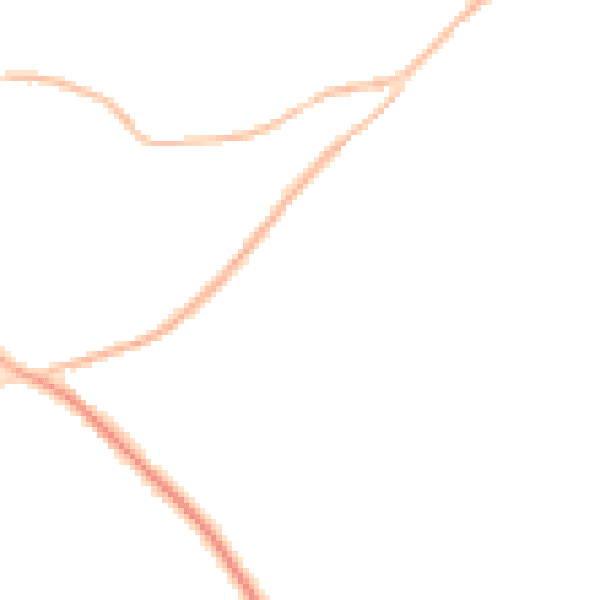 Night-time road noise heatmap for NR35 1LD