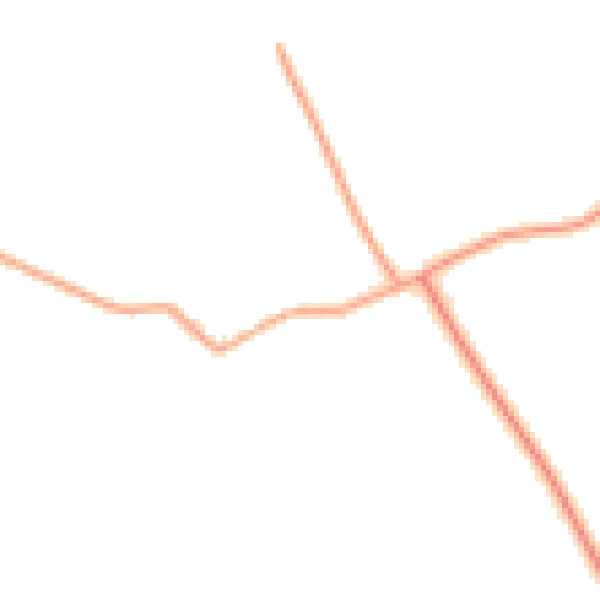 Daytime road noise heatmap for NR35 1QZ