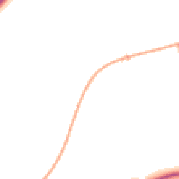 Daytime road noise heatmap for NR35 1TS