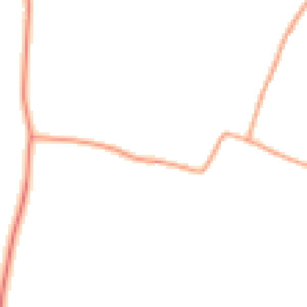 Daytime road noise heatmap for NR35 2BB