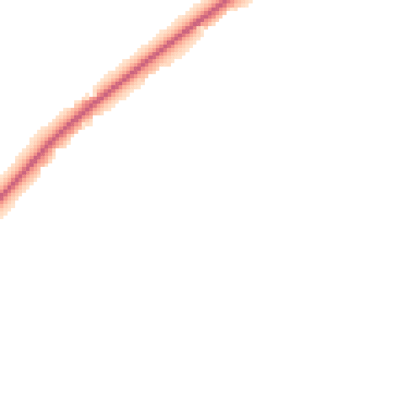 Night-time road noise heatmap for NR35 2BF