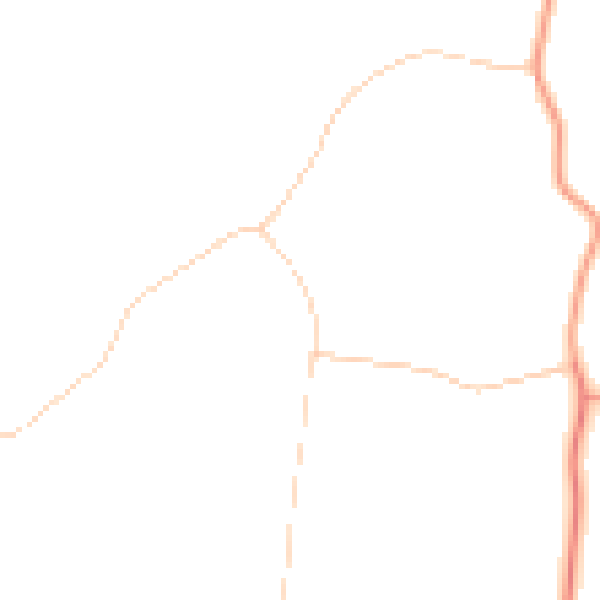 Daytime road noise heatmap for NR35 2DH