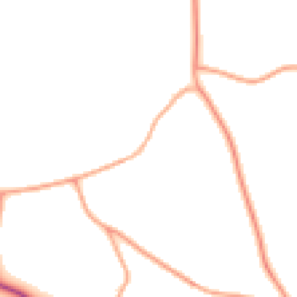 Daytime road noise heatmap for NR35 2DZ