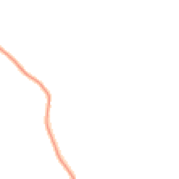 Night-time road noise heatmap for NR35 2SG