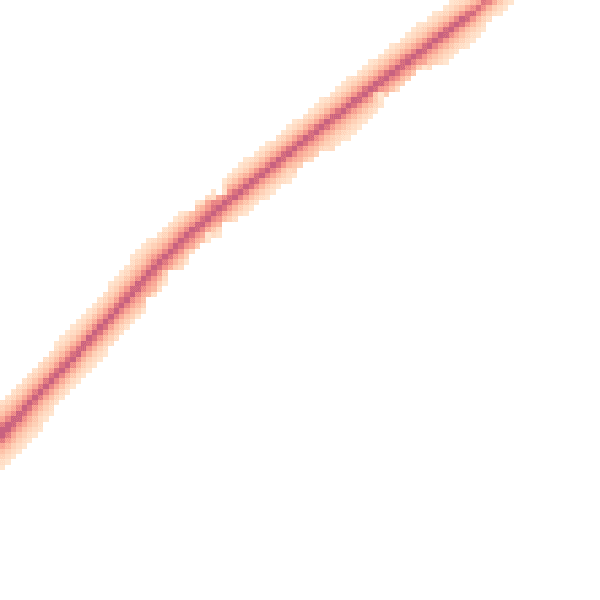 Night-time road noise heatmap for NR35 2TX