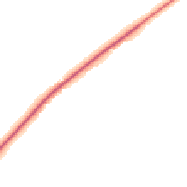 Night-time road noise heatmap for NR35 2TZ