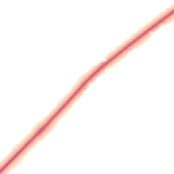 Night-time road noise heatmap for NR35 2UB