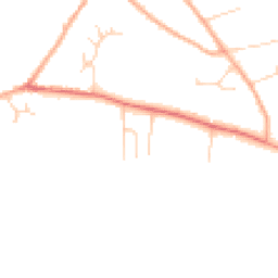 Daytime road noise heatmap for NR8 5AE