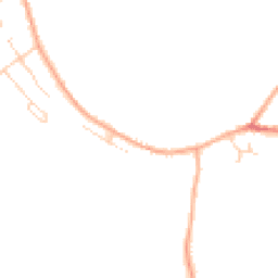 Daytime road noise heatmap for NR8 5AJ
