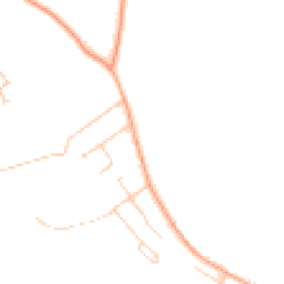 Daytime road noise heatmap for NR8 5AW