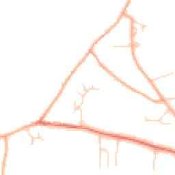 Daytime road noise heatmap for NR8 5BN