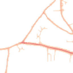 Daytime road noise heatmap for NR8 5BW