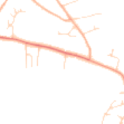 Daytime road noise heatmap for NR8 5DA