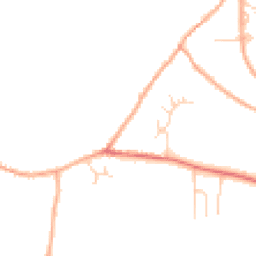 Daytime road noise heatmap for NR8 5DB