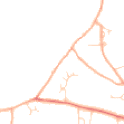 Daytime road noise heatmap for NR8 5DD