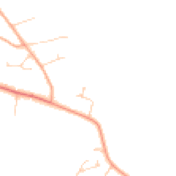 Daytime road noise heatmap for NR8 5DQ