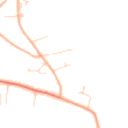 Daytime road noise heatmap for NR8 5DW