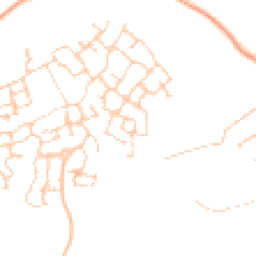 Daytime road noise heatmap for NR8 5GY