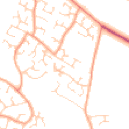 Daytime road noise heatmap for NR8 6BG