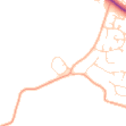 Daytime road noise heatmap for NR8 6DG